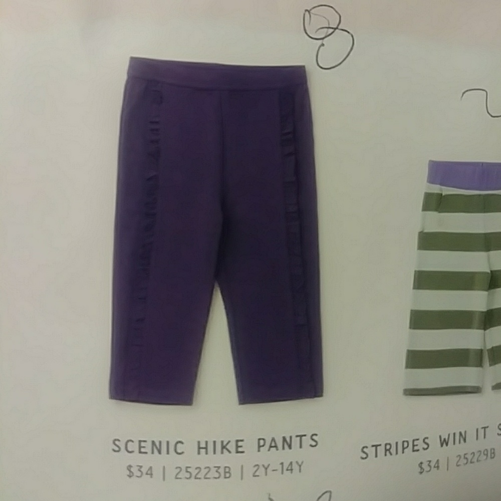Scenic hike pants sz. 8